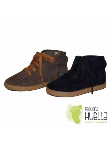 Botas Niño Tokolate Cremallera