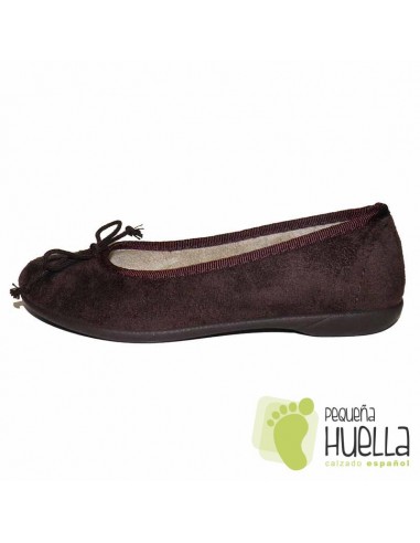 Bailarinas Niñas Marrones con Lazo