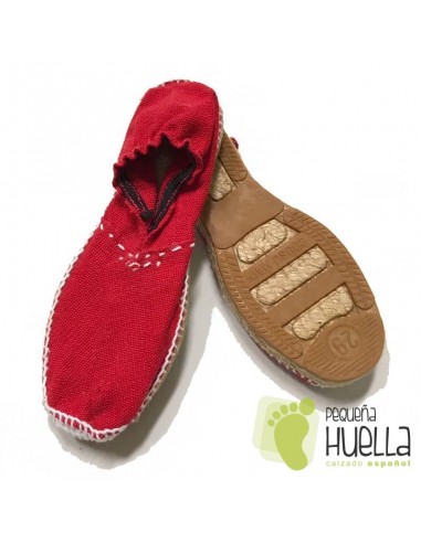 Alpargatas rojo