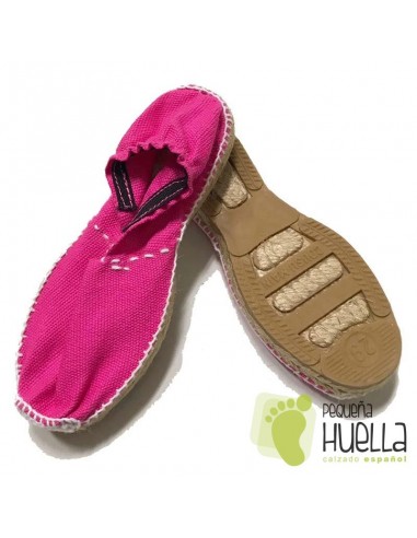 Alpargatas rosa fucsia
