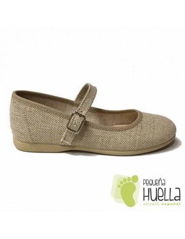 Merceditas Niña Beige 