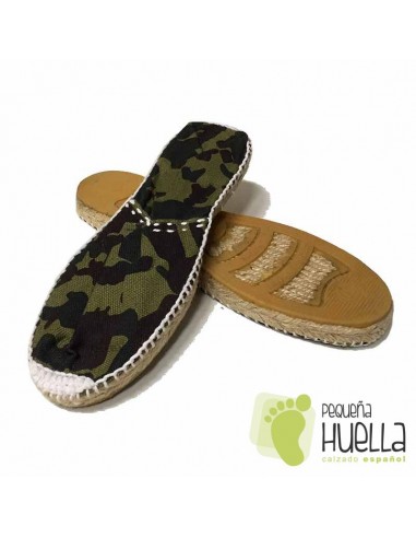 Alpargatas planas camuflaje