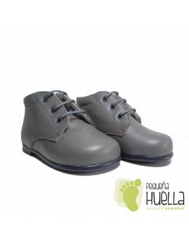 Botita Cordón Napa Grises