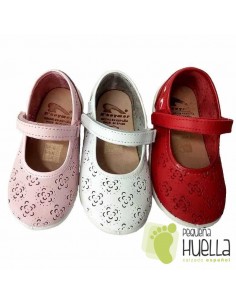 Merceditas para niñas de piel 2