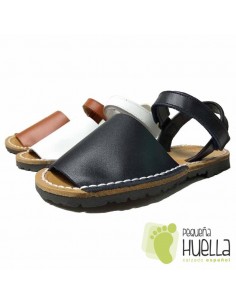 Abarcas Menorquinas para niños y niñas con Velcro