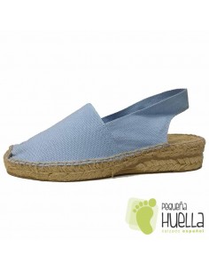Alpargatas Azul Celeste