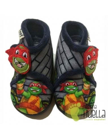 Zapatilla Casa Niño Tortuga Ninja Zapy