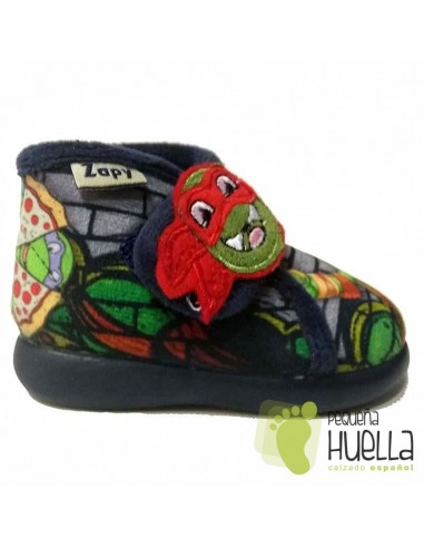 Zapatilla Casa Niño Tortuga Ninja Zapy