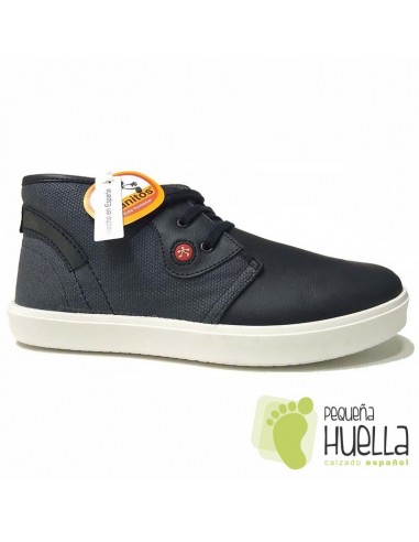 Botas para niños Titanitos Azules con cordones