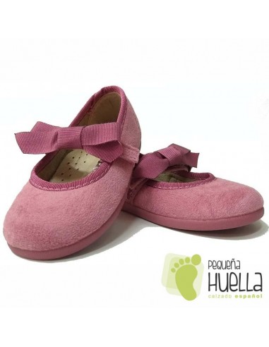 Merceditas de Niñas Rosas con Lazo