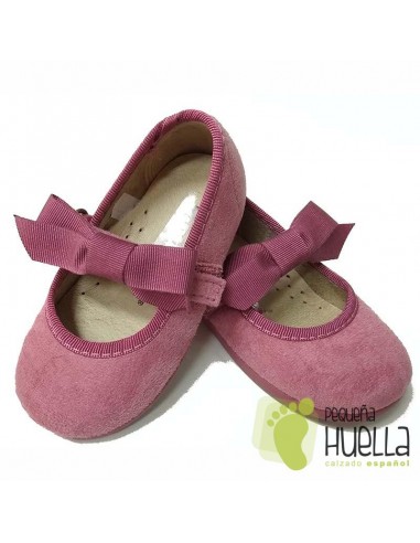 Merceditas de Niñas Rosas con Lazo