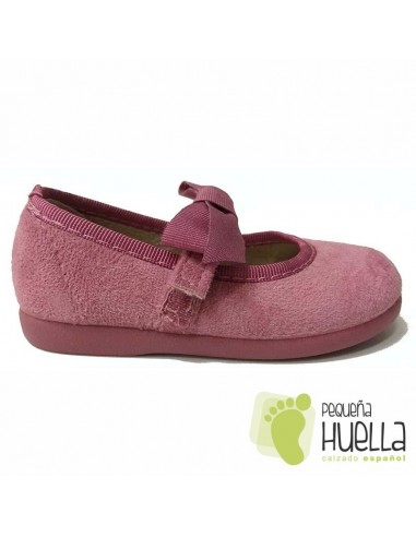 Merceditas de Niñas Rosas con Lazo