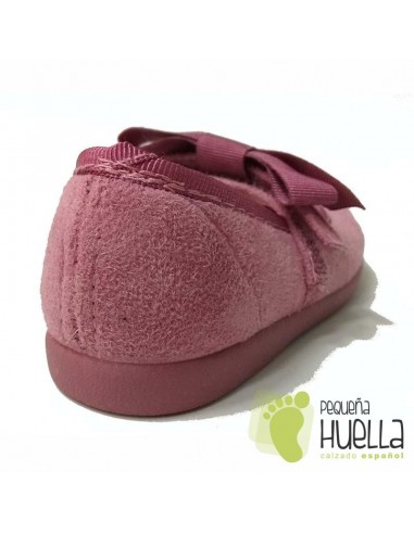 Merceditas de Niñas Rosas con Lazo