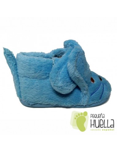 Zapatilllas de Casa Ratoncito Celestes Azul Celeste