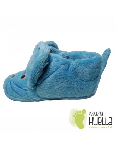 Zapatilllas de Casa Ratoncito Celestes Azul Celeste