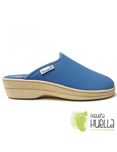 Zueco Anatómico Casa Mujer Azul Azafata