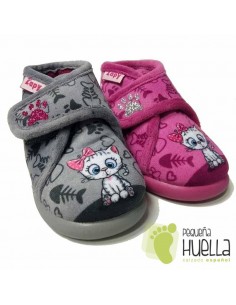 Botitas de Casa para Niñas Gatita Zapy 2