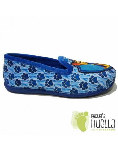 Zapatillas Niños de Casa Patrulla Canina Azules