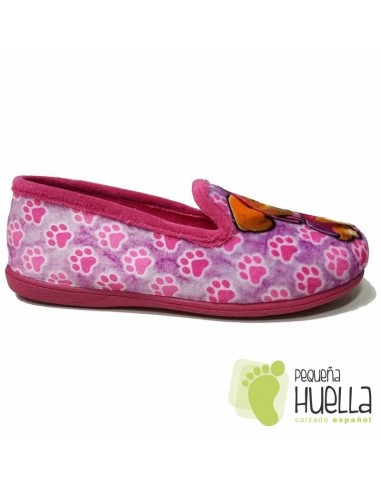 Zapatillas Niñas de Casa Patrulla Canina Rosas
