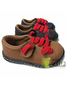 Zapato Niño Piel Velcro 2