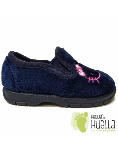 Zapatillas Casa Niñas Hello Kitty Azules