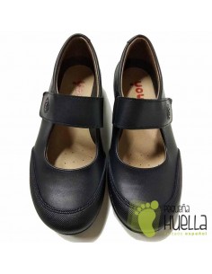 Colegial Mercedes Negro para Niña puntera reforzada Yowas 53 2