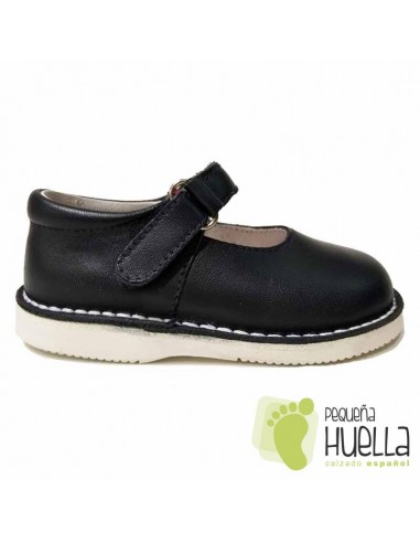 Merceditas Niñas Piel Azules