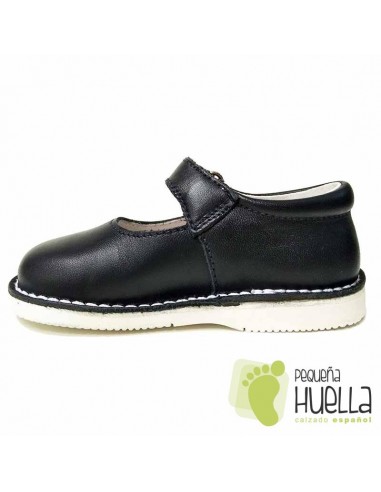 Merceditas Niñas Piel Azules