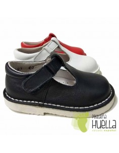 Sandalias de Piel para Niños con Velcro