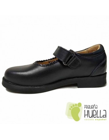 Merceditas Colegial Con Velcro SLADAN 842