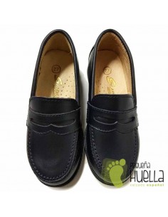 Colegial Mocasín Azul Marino SLADAN 846 2