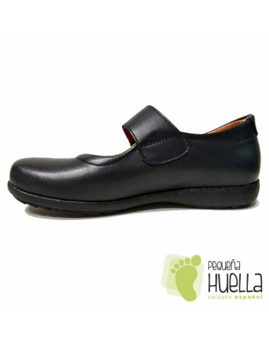 Colegial Mercedes Azul Marino Velcro YOWAS