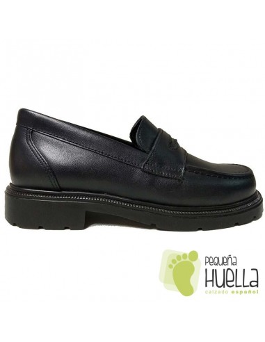 Zapato Colegial Mocasín Azul Marino YOWAS 120
