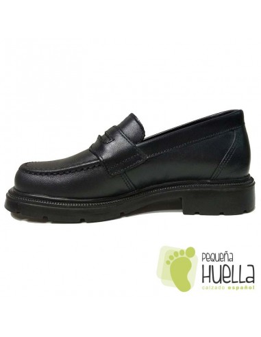 Zapato Colegial Mocasín Azul Marino YOWAS 120