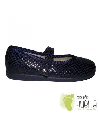 Merceditas Niñas Azul Marino