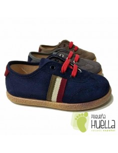 Zapatilla Blucher Niños Tokolate 2135