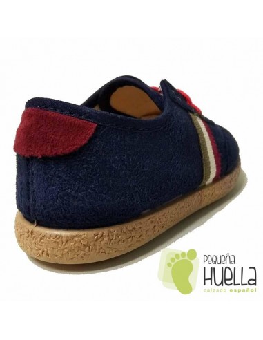 Zapatillas Blucher Azules Tokolate