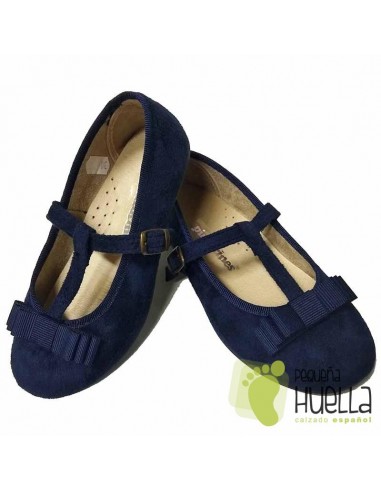 Merceditas Niña con Lazo Azules