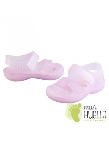 Zueco o cangrejera de Goma rosa Igor