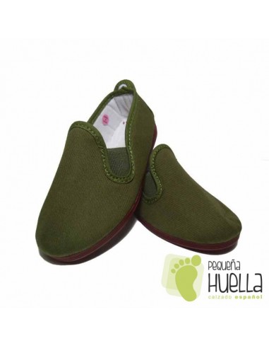 Zapatillas Kung fu Verde Caqui