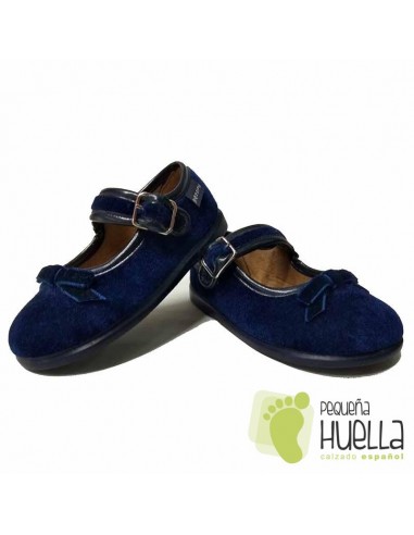 Merceditas Terciopelo Niñas Zapy Azules