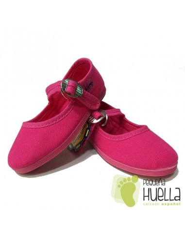 Merceditas Niña Lona La Cadena Rosa Fucsia