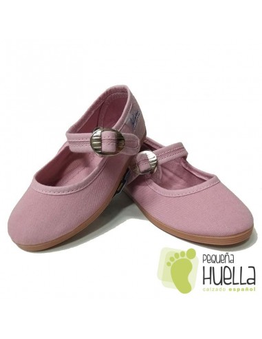 Merceditas Niña Lona La Cadena Rosa Palo