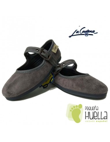 Merceditas Niñas Grises La Cadena 55526