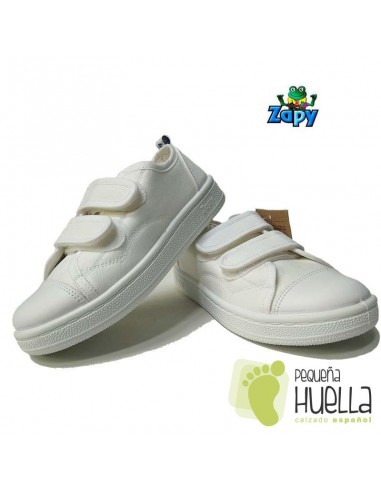 Zapatillas Lona Blancas Zapy