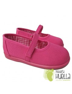 Merceditas Lona para Niñas Zapy con Velcro 2