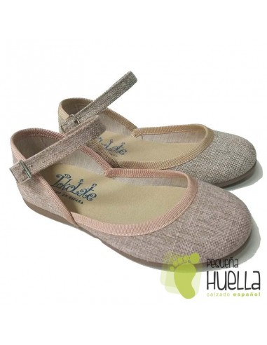 Mercedes Niña Bebe Lino Tobillera Tokolate