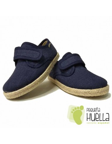 Blucher Alpargata Azul Marino para Niño Zapy