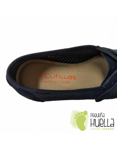 Zapatos Azules Cómodos Doctor Cutillas 3176