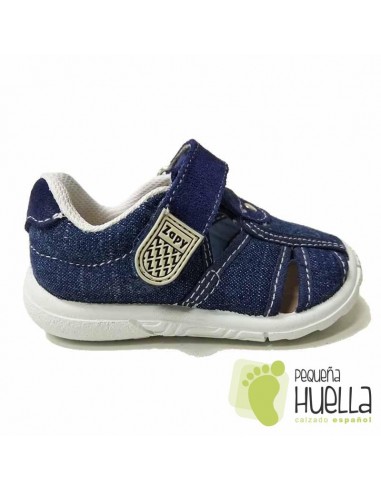 Sandalias Niños lona vaquera Zapy